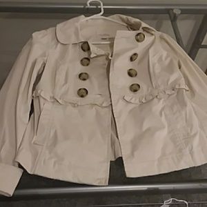 Tan button up jacket